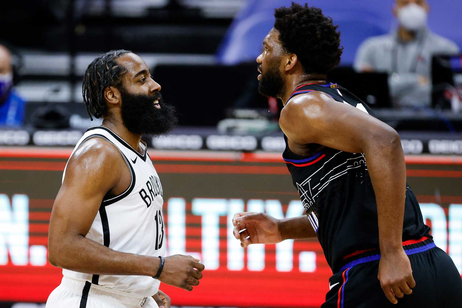 James Harden -Brooklyn Nets - Jeol Embiid - Philadelphia 76ers - NBA Games