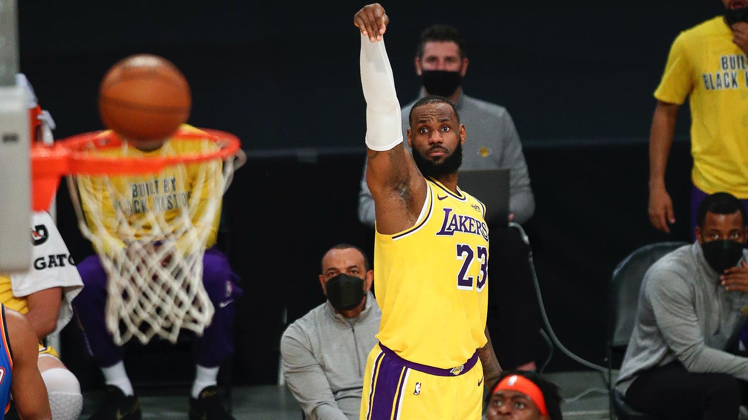 LeBron James - Los Angeles Lakers - NBA Games