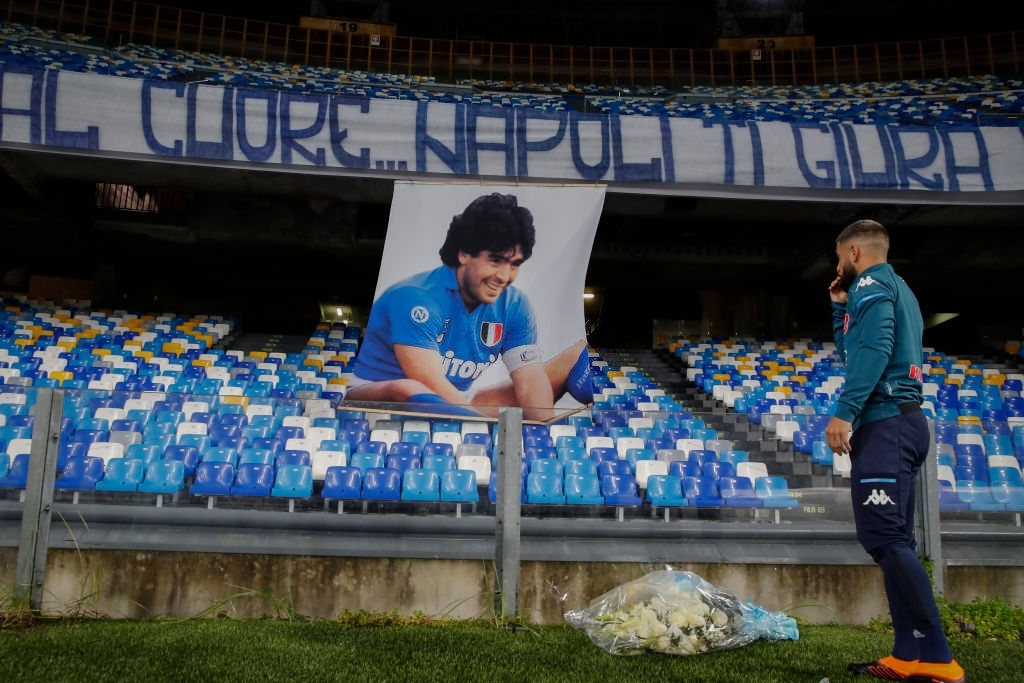 ادای احترام به دیگو مارادونا / Napoli / سری آ / ناپولی / in tribute to Diego armando Maradona