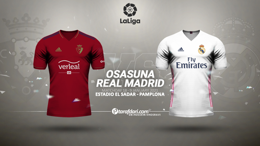 رئال مادرید / اوساسونا / لالیگا / اسپانیا /  Real Madrid / Laliga / Osasuna / Spain