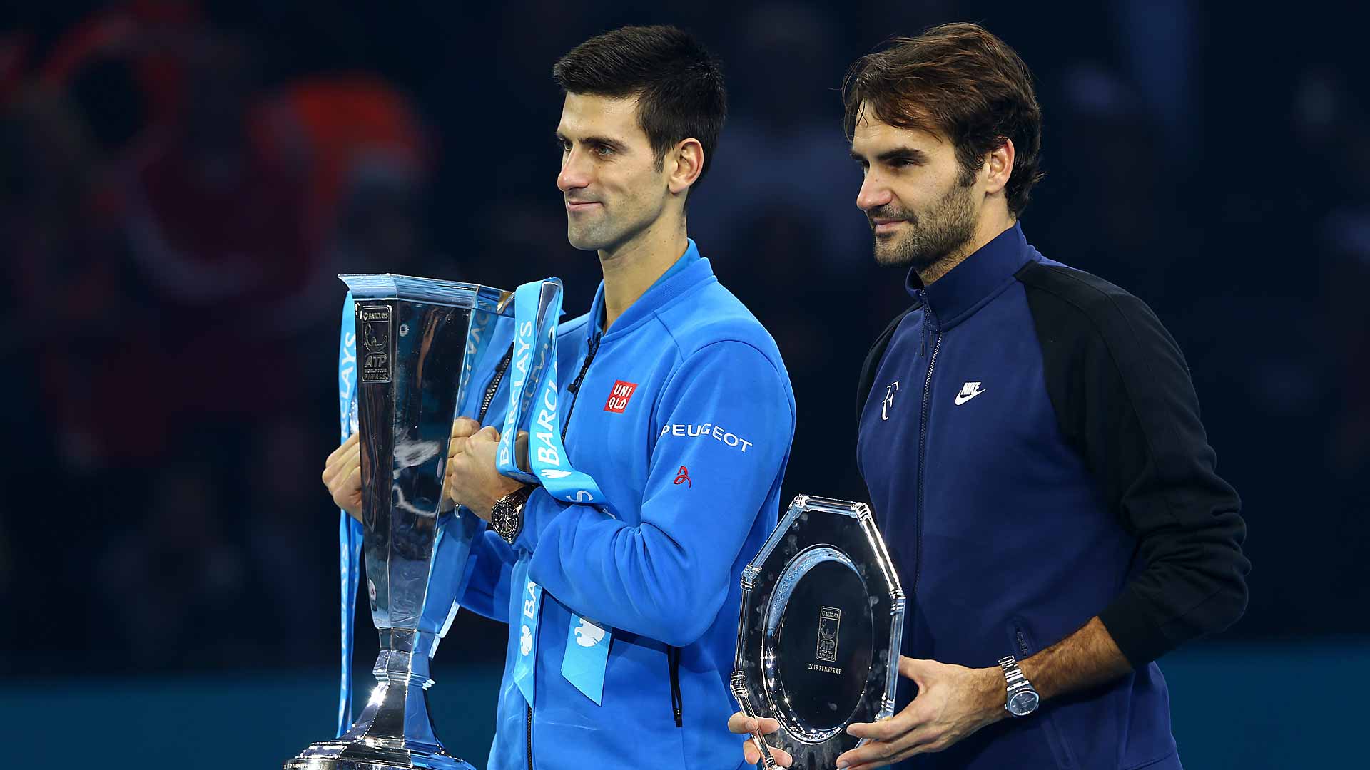 راجر فدرر و نواک جوکوویچ روی هم 11 بار قهرمان مسابقات فینال تور ATP شده اند