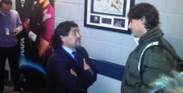 ​  دیگو مارادونا و رافائل نادال  ​